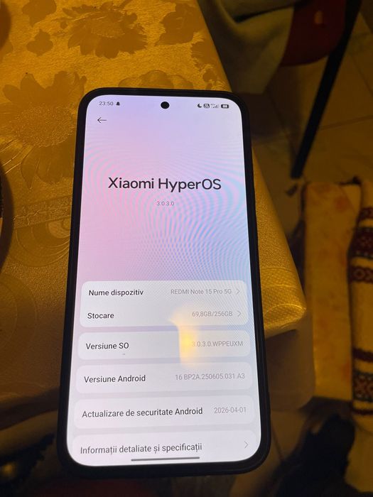 Vând sau schimb cu iPhone redmi note 15 pro