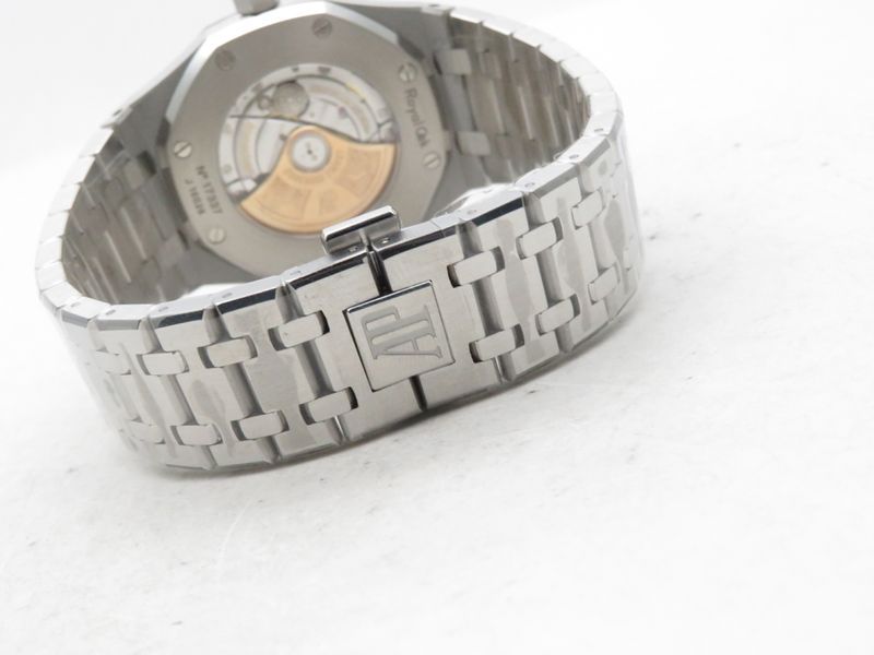 Audemars Piguet Royal Oak 15400 41mm Черен циферблат - мъжки часовник - QC снимки