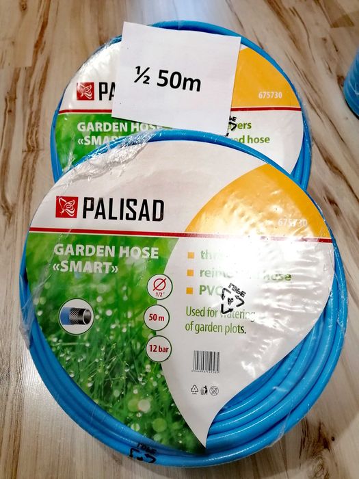 !АКЦИЯ!Tрислоен армиран PVC Маркуч за поливане с UV защита ПОЛША