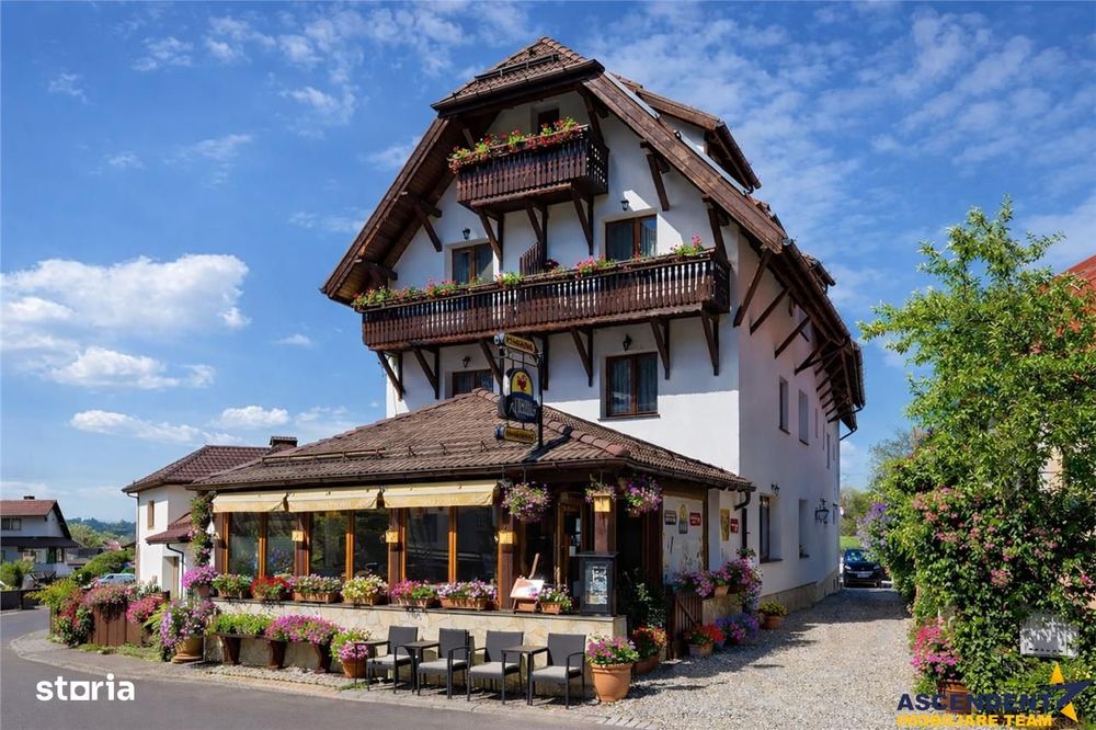 Pensiune cu restaurant, farmec aparte, concept italian, Central, Bran