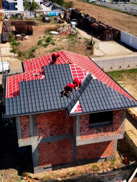 Executam acoperisuri reparatii urgente  montaj tigla metalica ceramica