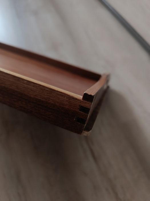 Деревянный поднос советских времён