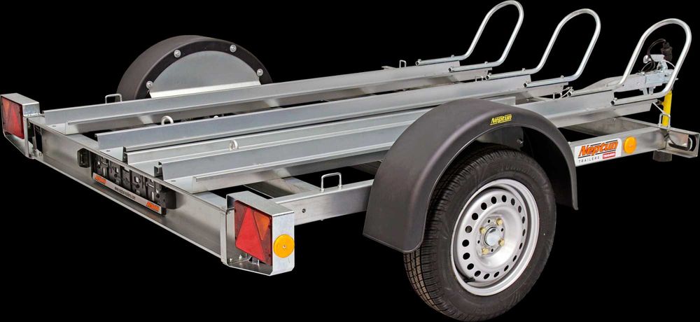 Промоция! Ремарке за превоз на 3 мотора NEPTUN - общо тегло до 750кг