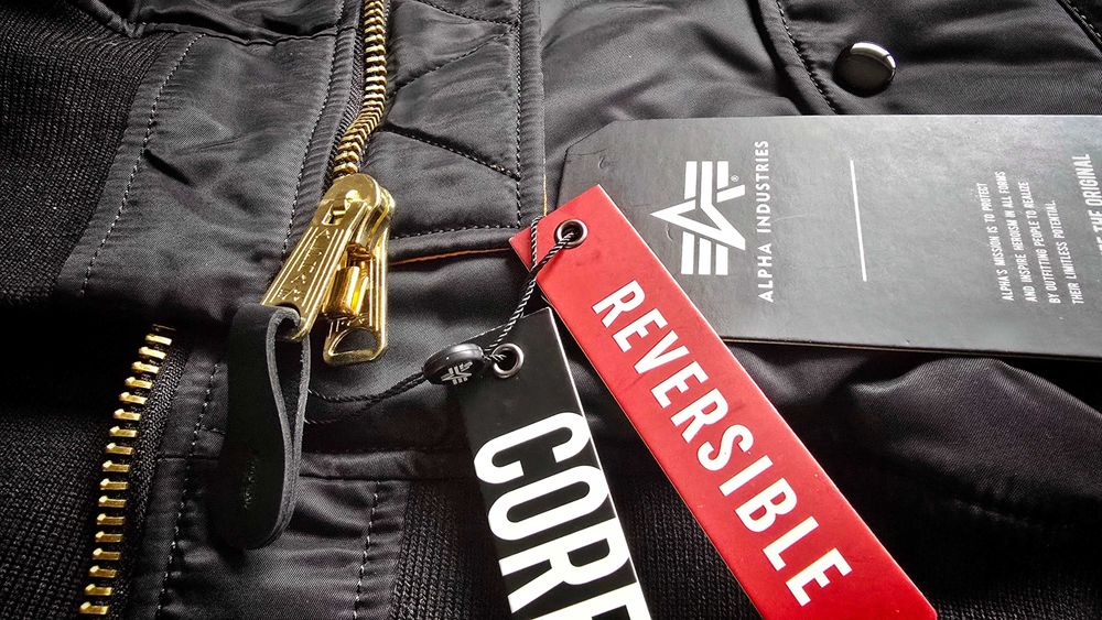 ALPHA INDUSTRIES MA-1 Heritage Bomber Jacket - S