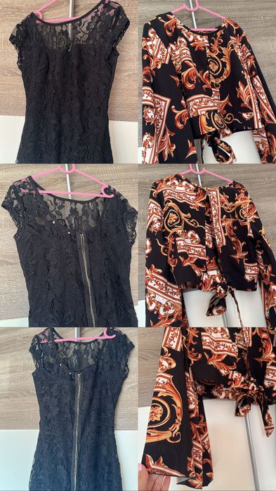 Дантелена черна рокля