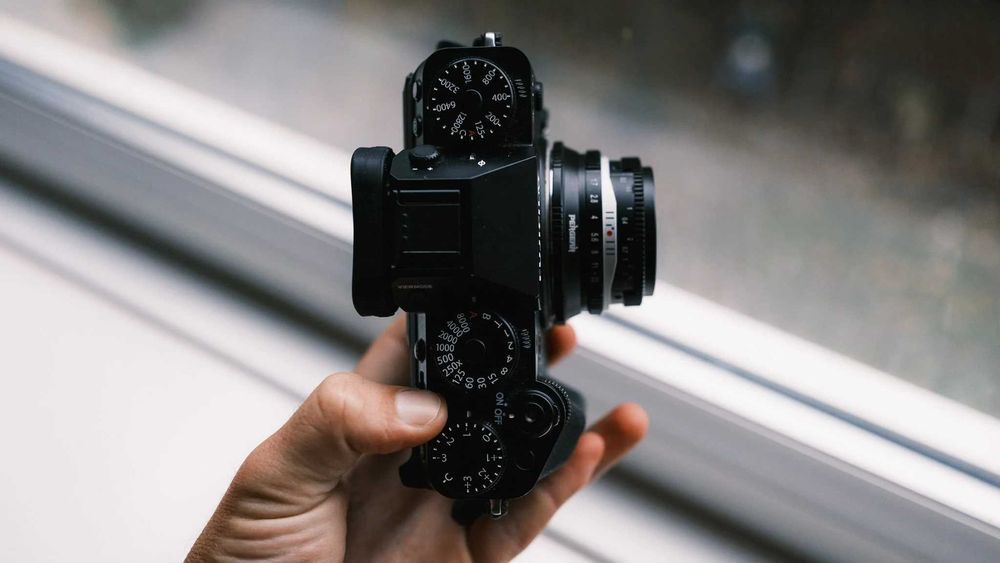 Ръчнофокусен обектив Pergear 25mm f1.7 Fujifilm, fujinon