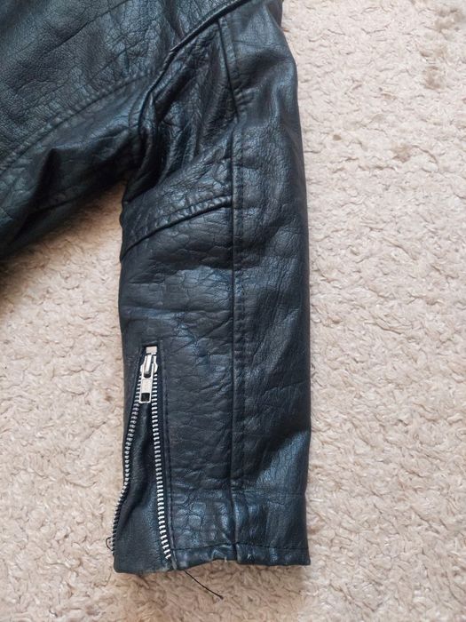 Geaca moto,chopper,rock,piele naturala ,marime mica