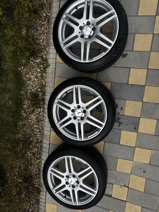 Мерседес AMG диски R18 с резиной