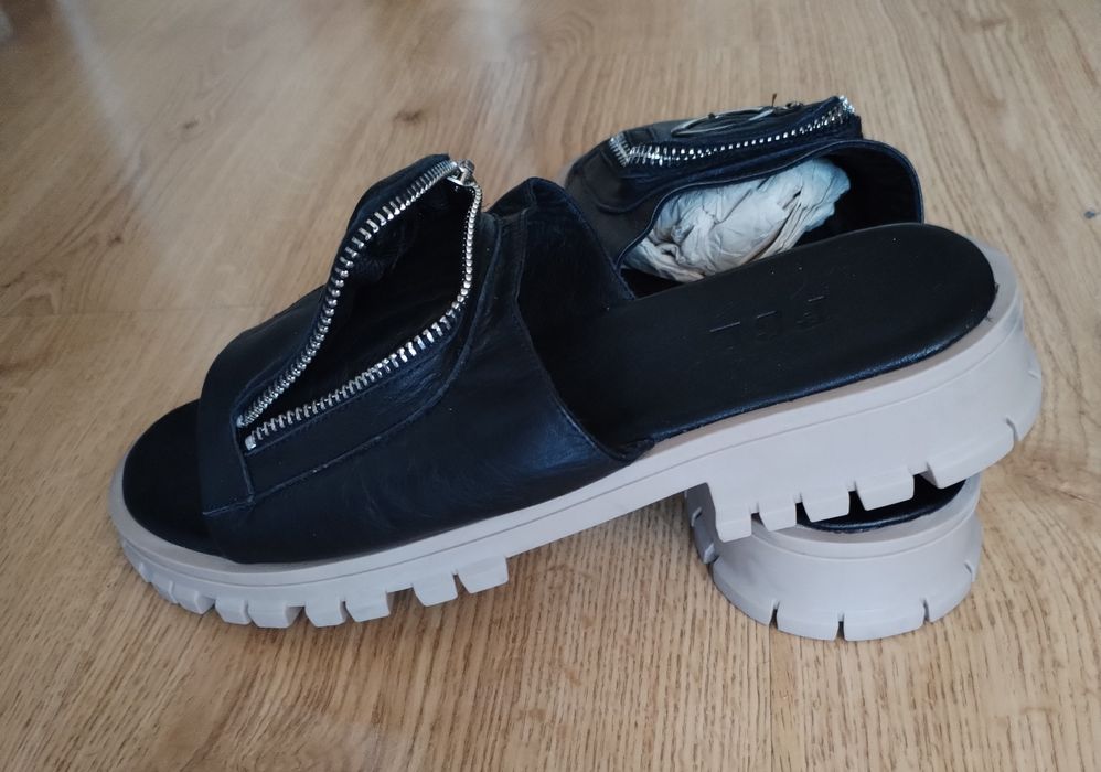 Дамски летни обувки естествена кожа