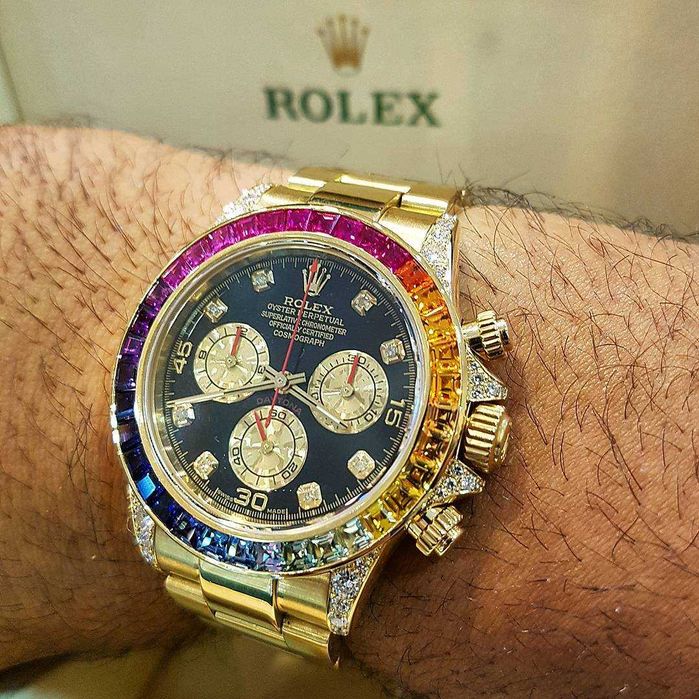 rolex daytona rainbow g