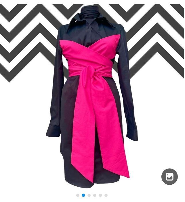 Rochie camasa neagra Atelier NANNA