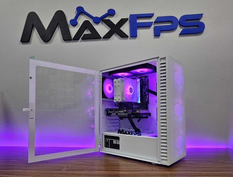 Гаранция! Геймърски компютър! RTX 2060 Super, Ryzen 5 5500, 16GB RAM