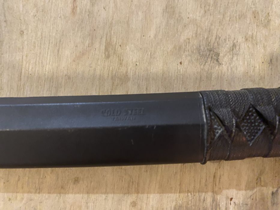 Cold steel bokken wakizashi