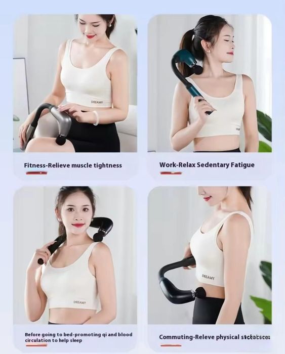 Масажен пистолет/FASCIAL GUN за масаж на мускули и цяло тяло