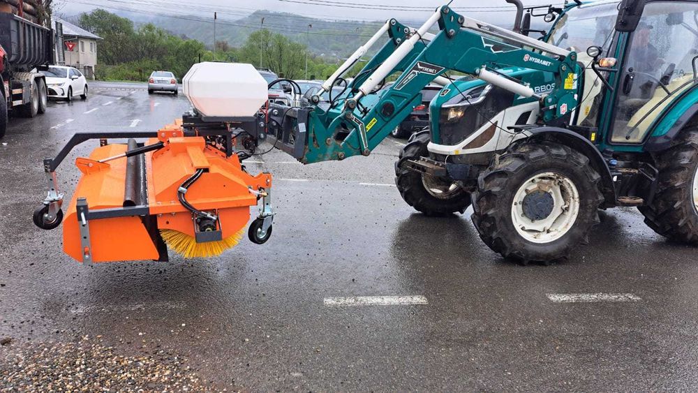 Matura tractor, maturatoare tractor, perie stradala pt. tractor, noua