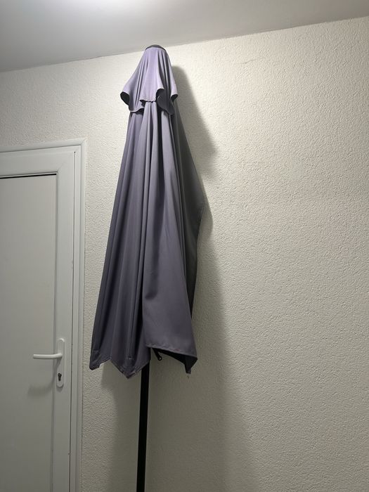 Чадър за балкон половинка + стойка