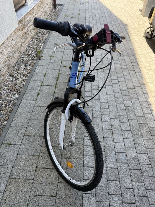Vand bicicleta DHS Travel complet echipata