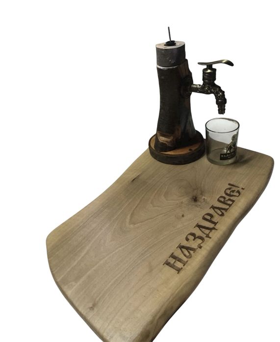 Диспенсър за Алкохол ръчно изработен