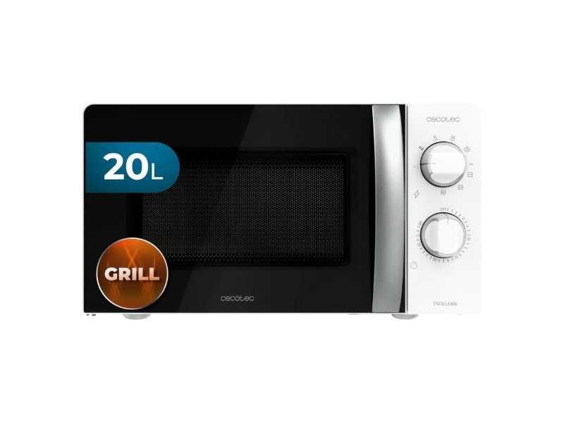 Микровълнова Фурна с Грил Cecotec ProClean 2110 - 20L, 700 W
