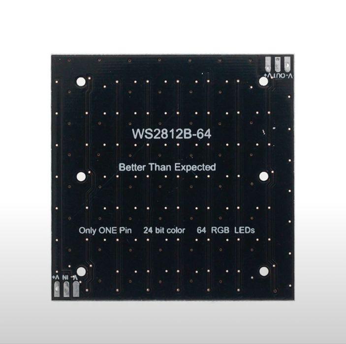 адресные светодиодные ленты WS2812 и RGB Светодиодный панели 8х8