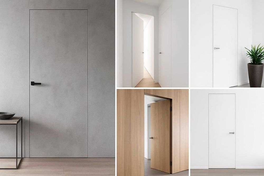 Современные скрытые двери: стиль, гармония, функциональность
