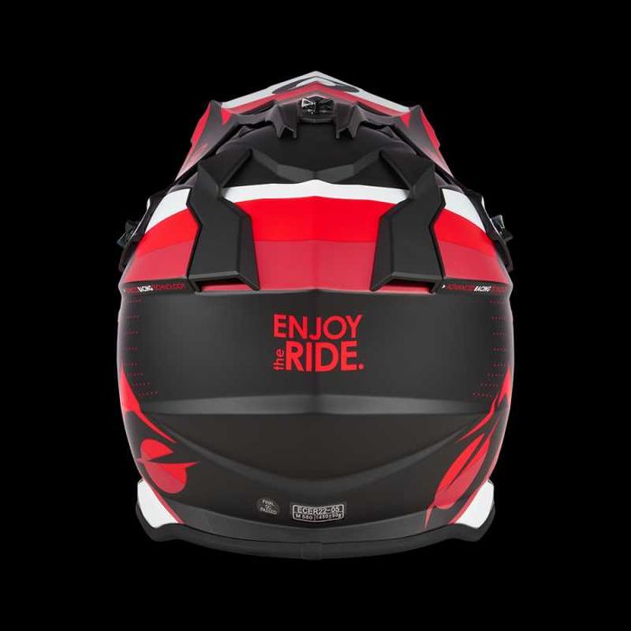 Мотокрос каска O'NEAL 2SERIES SPYDE V.23 Black/Red/White