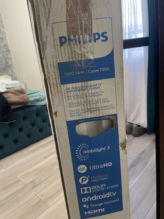 Philips ultra HD 4k 164 cm