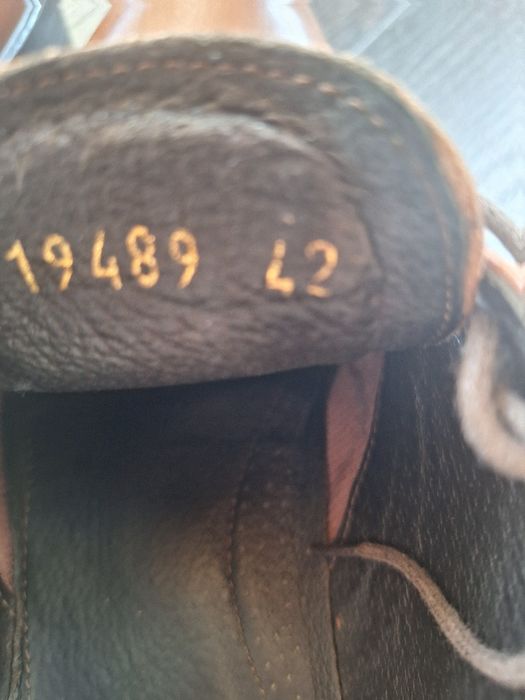 Pantofi maro Oxford piele marimea 42