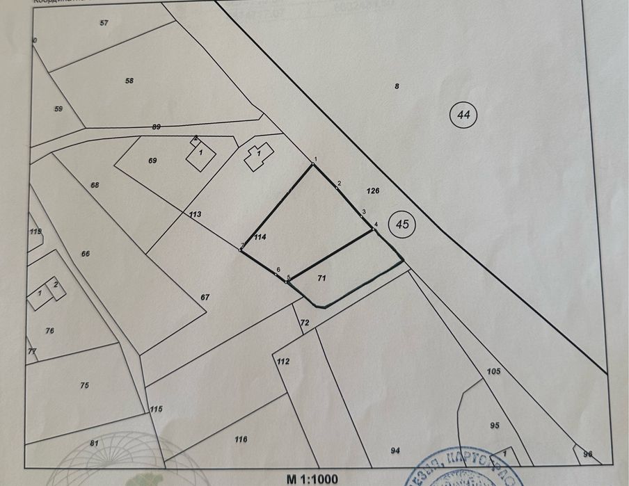 ПРОДАВА СЕ ПАРЦЕЛ – гр. Дряново, м. „Манга“