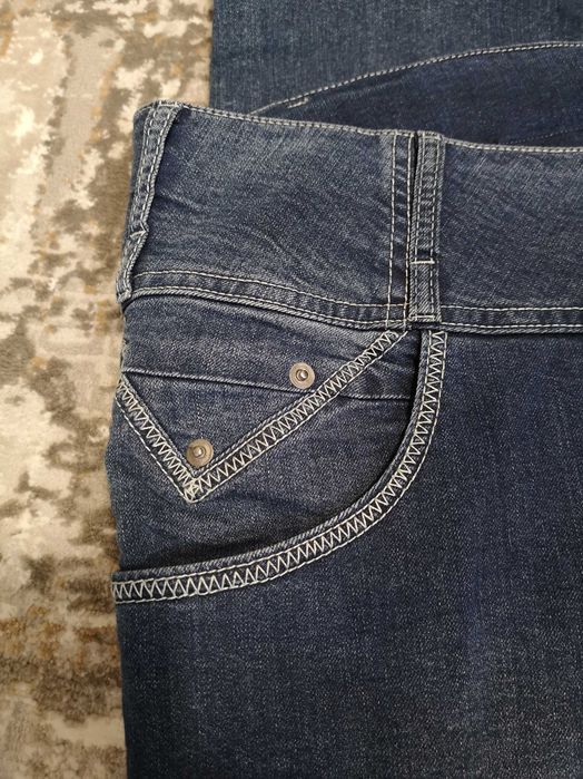 Дамски дънки ADIA ROME голям размер с висока талия. Размер 54.