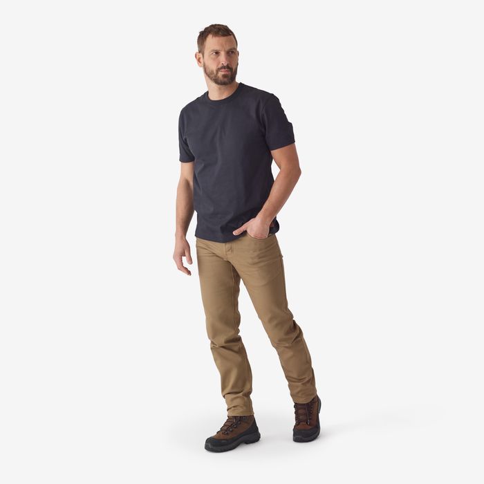 Pantalon utilitar rezistent 500 Maro - 48 - produs resigilat Decathlon