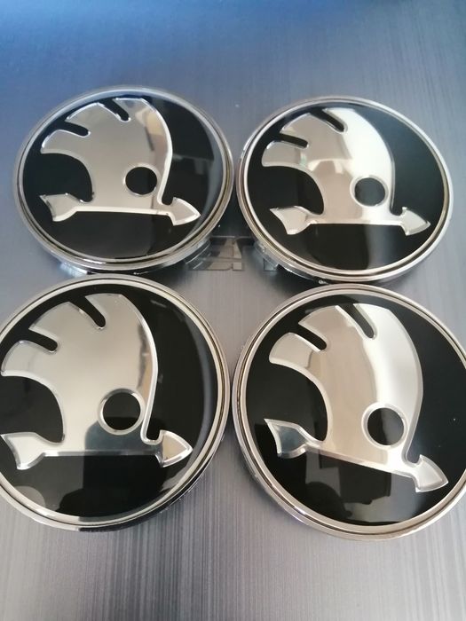 Capace pentru jante ALIAJ - Set 4 capace skoda