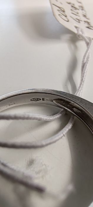 Inel damă cu diamante Aur 18k Gr 4,12 ct.0,12 M 54-55