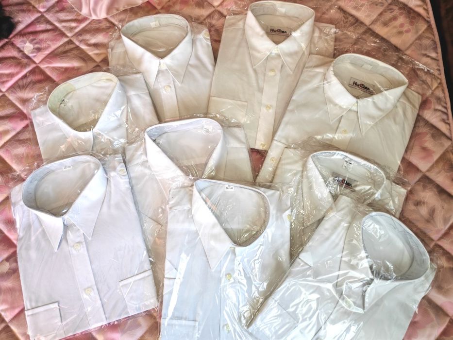Мъжки бели ризи от едно време