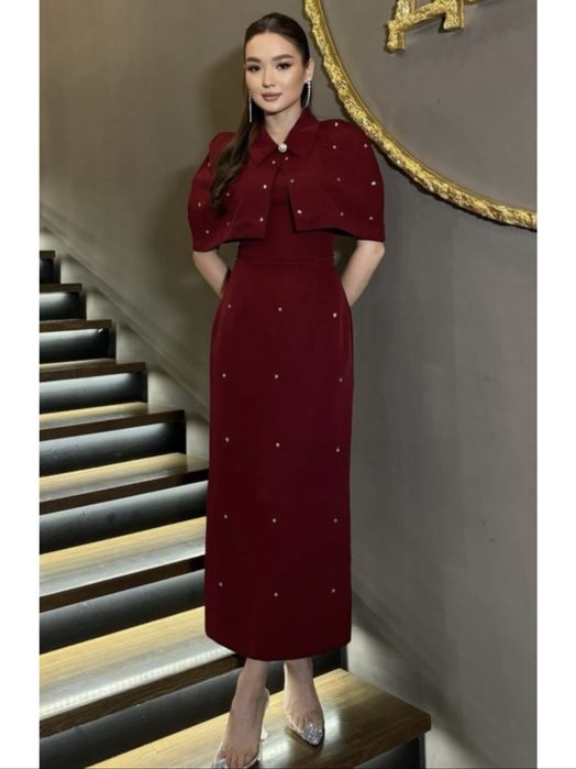 М Размер көйлек сатылады, 1 ақ рет киілген, химчистка өткен. 8000 ₸