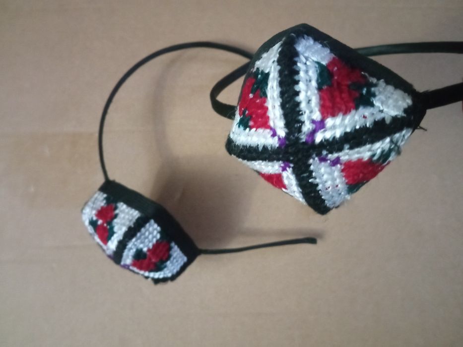 Ободок с национальной тюбетейкой в наличии