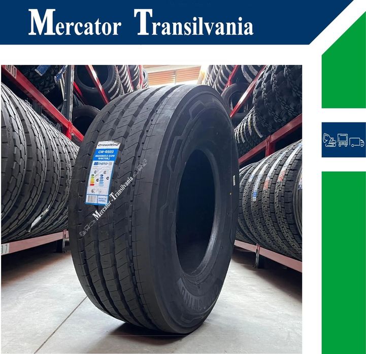 Anvelopa NOUA 385/65R22.5 Crosswind CW-RS03, M+S*, Regional, Directie, 164K/158L