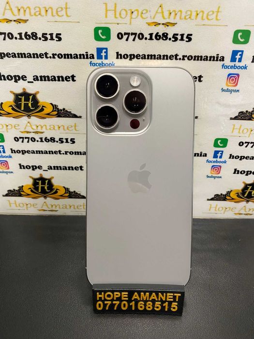 Hope Amanet P3 Iphone 16 pro / 128 gb / 91% baterie
