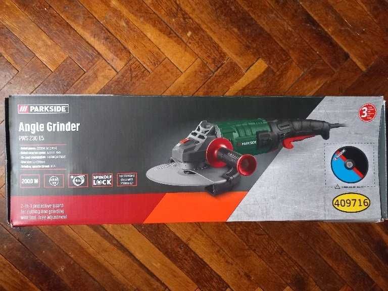 Нов Немски 230мм Ъглошлайф Parkside 2000W