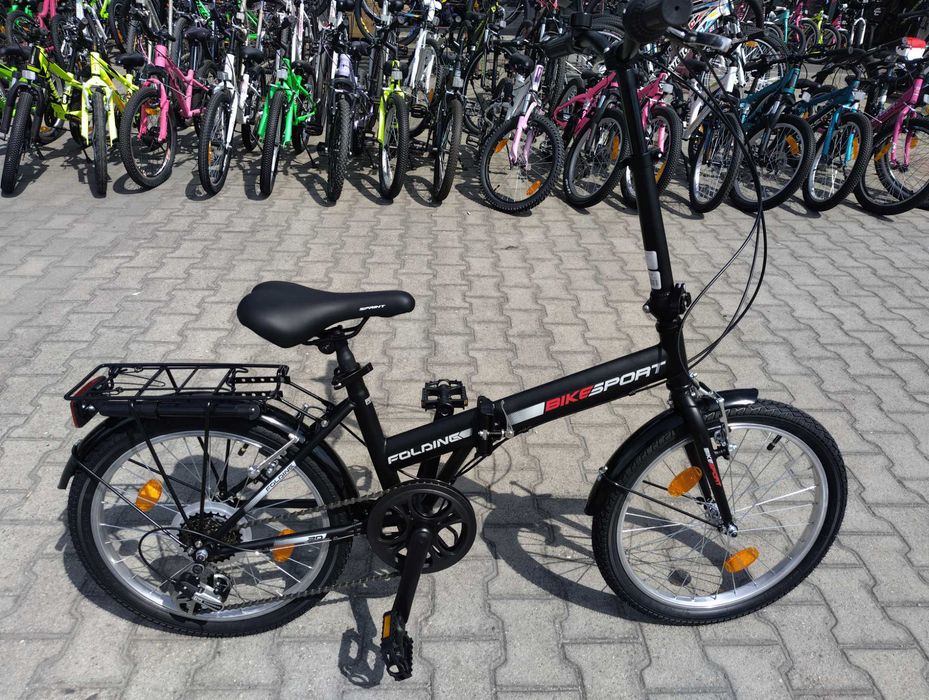 SPRINT FOLDING Сгъваем велосипед 20" BIKESPORT черен