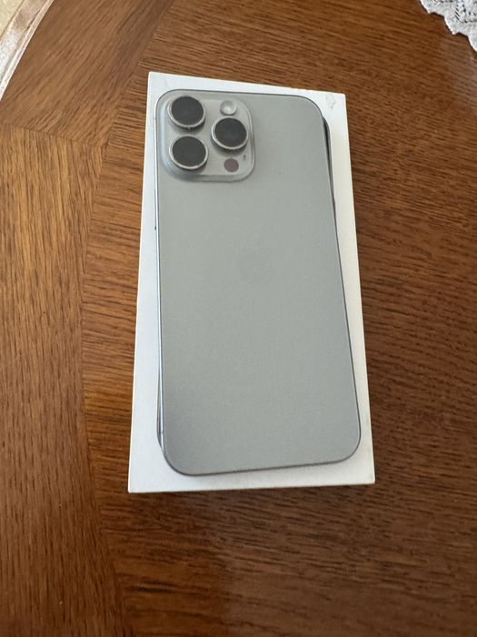 Apple Iphone 15 Pro Max silver 128GB