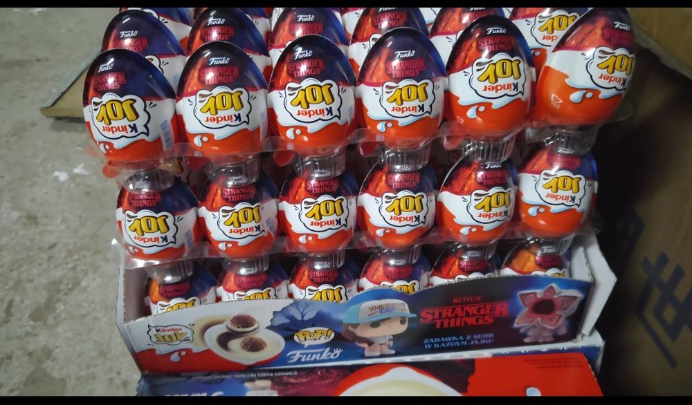 Kinder joy stranger things коробка 72 шт