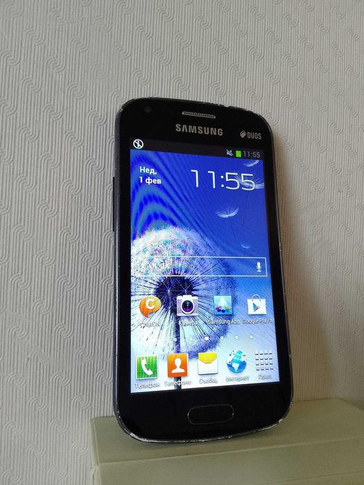 Работещ телефон Samsung S Duos (+USB кабел)