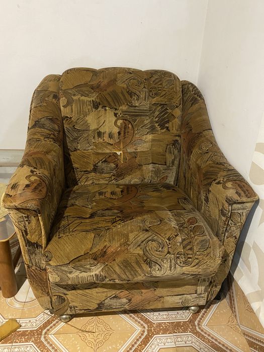 Canapea extensibilă 3 locuri + 2 fotolii fixe