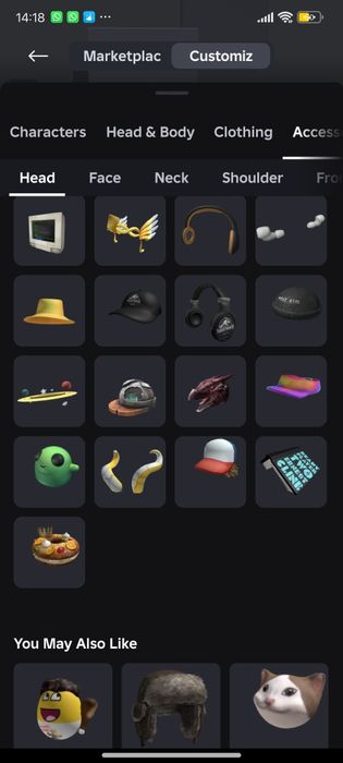 Продам аккаунт в роблоксе.