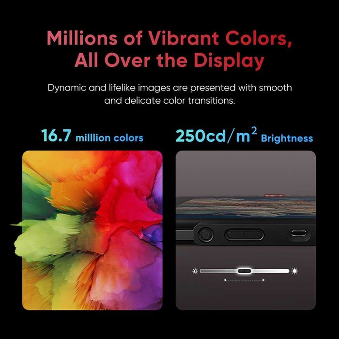 Tableta grafica XP-PEN Artist 15.6 Pro V2, 16K X3 ProSmart 1920 x 1080