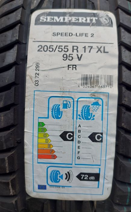 Set 2buc 205/55 R17 95V XL Semperit Speed-Grip² vară