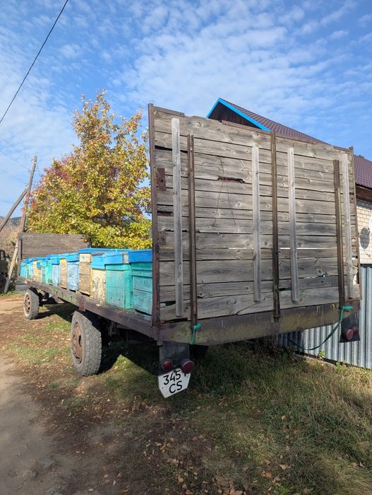 Газ 66 + прицеп + 30 ульев