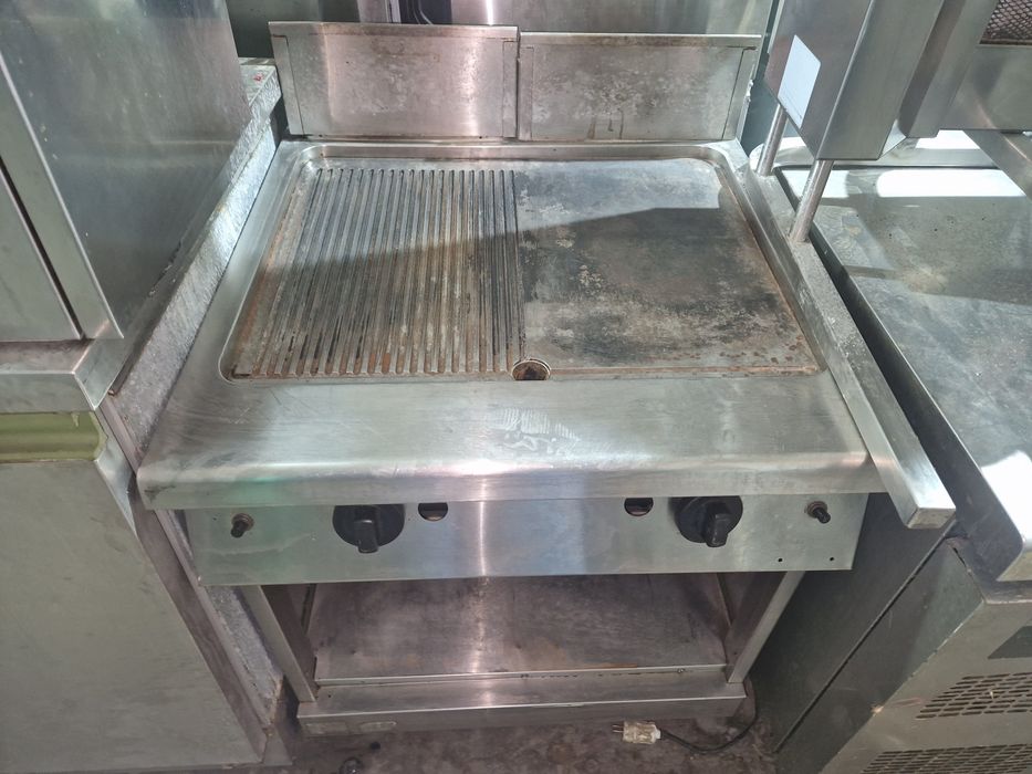 Grill electric la 220v sau 380v, plita de banc gaz