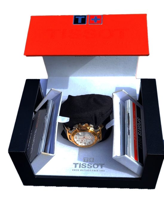 Ceas Tissot T-Race Donna original – gold/steel, cronograf